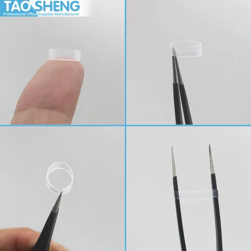 Vista 6 de TAOSHENG 10-Pcs Clear Joystick Protectors, Transparent Silicone Elastic Joystick Protective Ring Compatible with Steam Deck PS5 PS4 Xbox Switch Pro