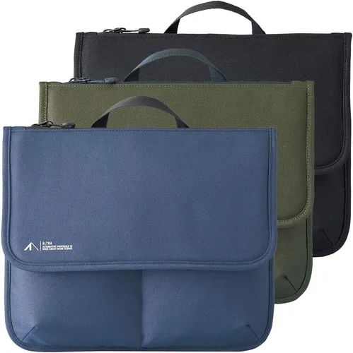 Vista 10 de LIHIT LAB - Funda para tablet con bolsillos, 11.5 x 1 x 9.5, verde militar (A7767-22)