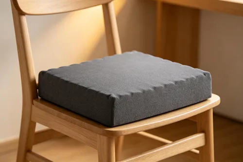 Vista 7 de Cojín de asiento de ventilación para teclado con diseño innovador de disipación de calor, 90 celdas de espuma viscoelástica independientes con base