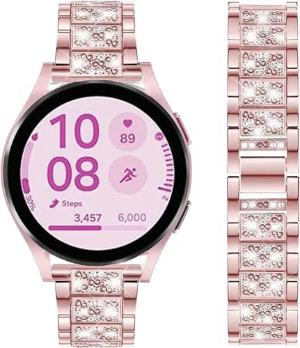 Vista 9 de DEALELE Correas compatibles con Samsung Galaxy Watch 7 / FE / 6/6 Classic / 5/5 Pro / 4/4 Classic / 3 1.614 in / Active 2, correa de repuesto