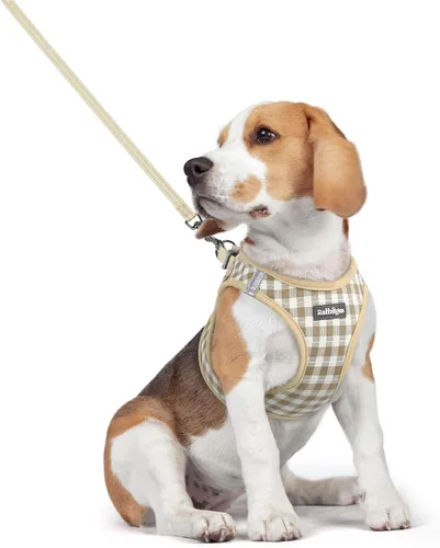 Vista 143 de rabbitgoo Arnés para perro de tamaño pequeño y juego de correa, chaleco Cachorros de manzana