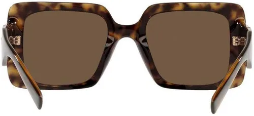 Vista 6 de Versace Gafas de sol Mujer Havana Frame, lentes marrón oscuro, 54MM