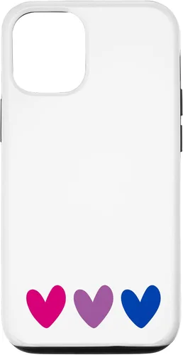 Vista 28 de Bisexual Pride Flag Heart Bi Sexual Bi-Sexual LGBT Men Women Case for iPhone 17