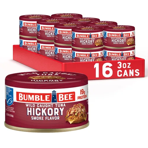 Vista 20 de Bumble Bee Snackers Lemon Pepper Chunk - Atún ligero, 3 onzas