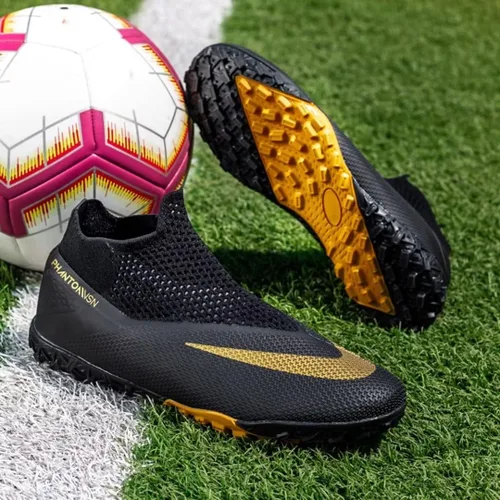 Vista 5 de Turf Cleats - Tenis de fútbol para hombre, mujer, juvenil, para competición de fútbol profesional, tenis atléticos