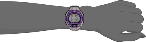 Vista 2 de Reloj digital tamaño mediano de cuarzo 30-Lap Ironman para mujer de Timex