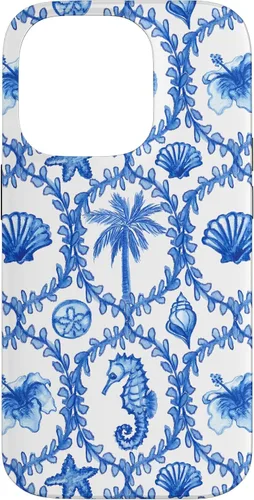 Vista 17 de Funda con estampado hawaiano para iPhone 16, nieta costera, niña de coco