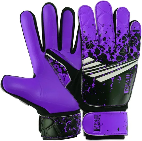 Vista 10 de Guantes de portero de fútbol para niños y jóvenes, guantes de portero de fútbol con agarres fuertes