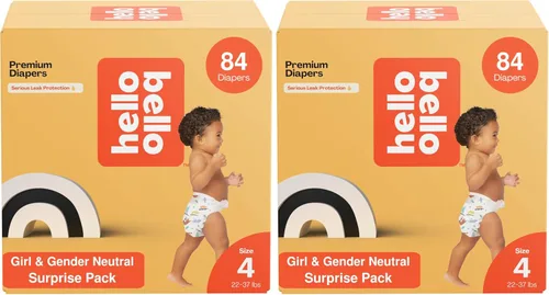 Vista 23 de Hello Bello Premium Pañales para bebé talla 6 68 unidades de pañales desechables, extra absorbentes, hipoalergénicos y ecológicos con ajuste