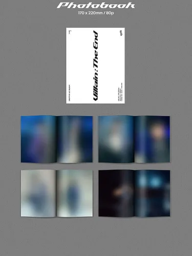 Vista 2 de DRIPPIN VILLAIN:THE END 1st Album ( LIMITED EDITION Ver. )+1ea Folded Poster(First Press Only!!) K-POP SEALED