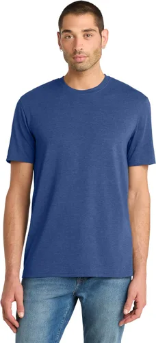 Vista 6 de District Flex Tee - Soft & Stretchy Lightweight for T-Shirt Men & Women, Regular Fit, Casual Stylish Short Sleeve Top Blanco