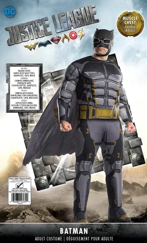 Vista 2 de Rubies Disfraz táctico de Batman de talla grande para hombre Multicolor