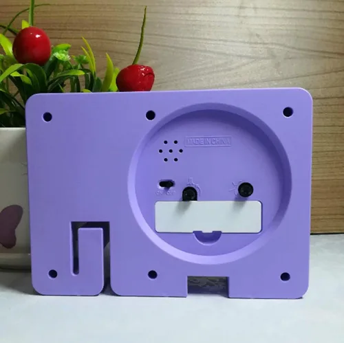Vista 4 de Cool Home - Reloj despertador para niños, diseño único de elefante, para sala de estar