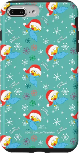 Vista 9 de iPhone 14 The Simpsons Maggie Simpson Santa Hat Christmas Holiday Case