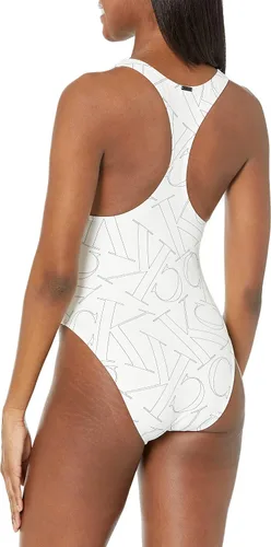 Vista 3 de Calvin Klein Women's Classic Over The Shoulder One Piece Swimsuit