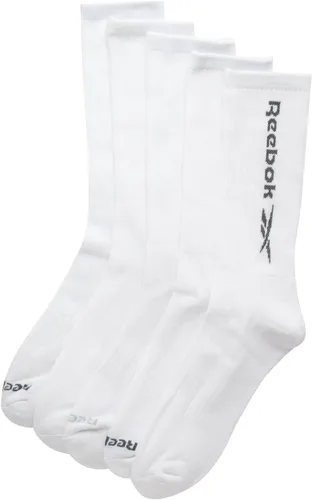 Vista 4 de Reebok Calcetines deportivos para hombre, paquete de 5 unidades, cómodos y acolchados, calcetines deportivos clásicos para hombre (talla 6-12.5)
