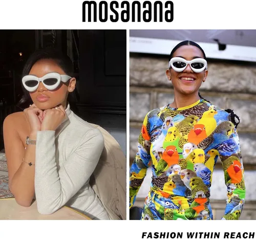 Vista 4 de mosanana Gafas de sol infladas de ojo de gato para mujer Mod. Mia