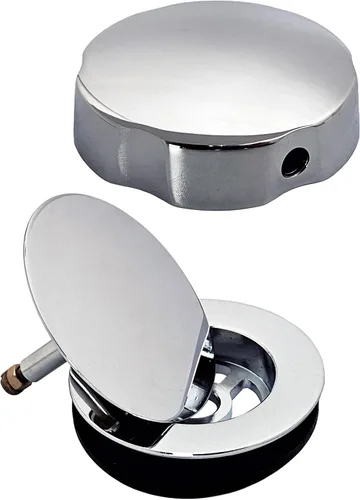 Vista 13 de Westbrass Moldura estándar para residuos de baño de accionamiento por cable, negro mate, D50T-62