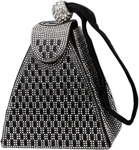 Vista 2 de Bolso de mano de moda, bolso de mano, bolso de noche para mujer, bolso para fiesta de graduación, boda, banquete femenino
