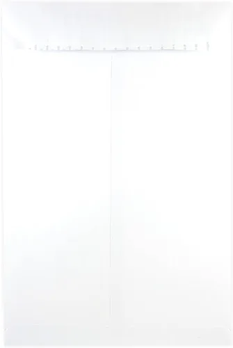 Vista 4 de JAM PAPER Sobres de catálogo de extremo abierto de 10 x 15, color blanco, paquete de 25