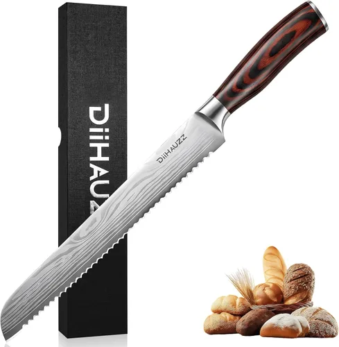 Vista 12 de DiiHAUZZ Paring Knife, 3.5 Inch Fruit Knife, High Carbon Stainless Steel