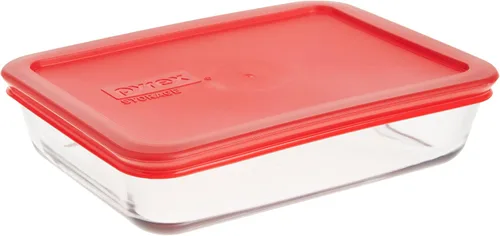 Vista 9 de Pyrex Simply Store - Almacenamiento de alimentos rectangular de vidrio para 6 tazas