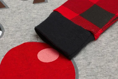 Vista 18 de Demifill Conjunto de pijamas de Halloween para niños y niñas, pijamas de Navidad, ropa de dormir para niños y niñas