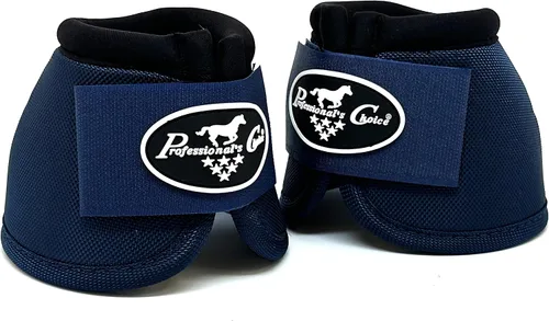 Vista 17 de Professional's Choice Botas de Campana de Extralimitación Balística para Caballos Azul Marino Negro