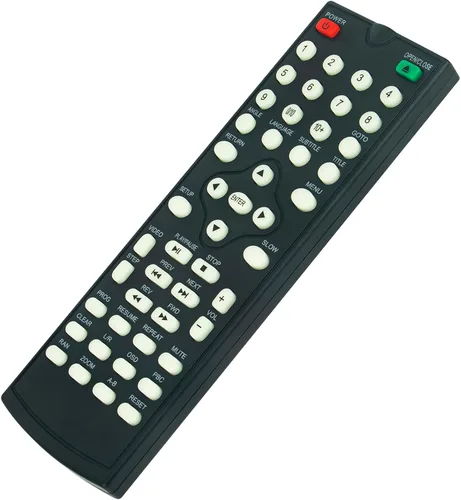 Vista 2 de Reemplace el trabajo de control remoto para el reproductor de DVD Sylvania SDVD6655-B SDVD6656