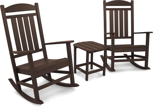 Vista 8 de POLYWOOD Juego de 3 piezas Presidential Rocker Aruba