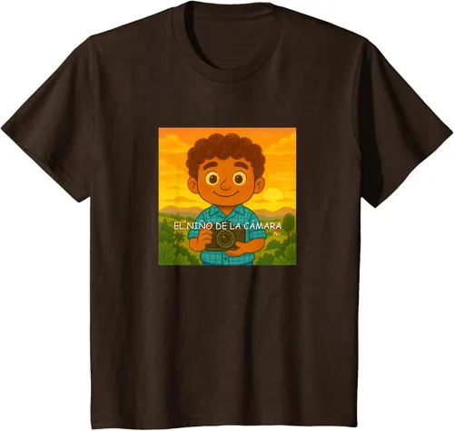 Vista 37 de Camiseta El Niño de la Cámara – Diseño Oficial del Cuento Ilustrado