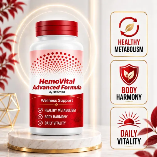 Vista 5 de Hemo Vital, HemoVital oficial para el bienestar general (1 paquete)