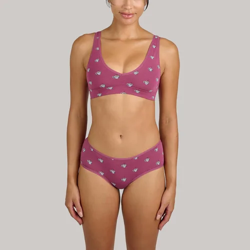 Vista 3 de MeUndies Hipster de algodón elástico para mujer - Bragas cómodas - Tela exclusiva de Tienda