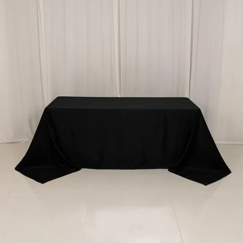 Vista 83 de Efavormart - Mantel rectangular de satén sin costuras, color azul polvoriento, 60 x 126 pulgadas Azul empolvado