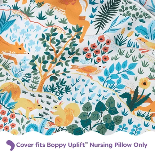 Vista 4 de Boppy Uplift Funda de Almohada de Lactancia - Funda de Almohada de Lactancia y Biberón de Microfibra Suave y Lavable con Cinturón