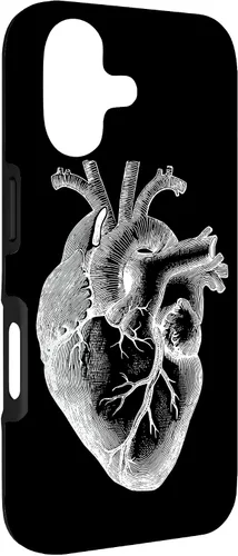 Vista 3 de Anatomical Human Heart Doctor Gift Heart Anatomy Case for iPhone 17