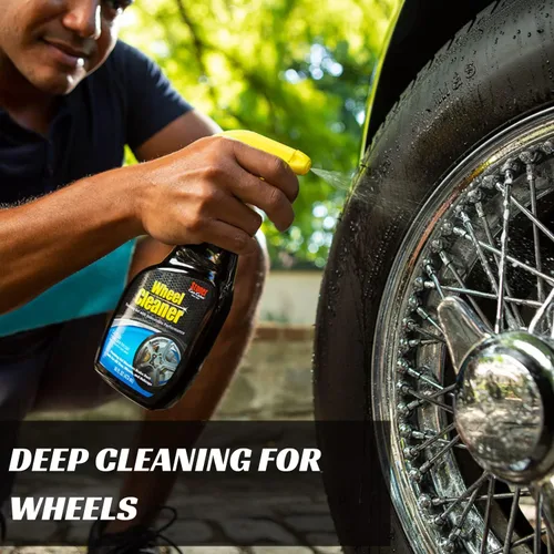 Vista 2 de Stoner Car Care 92207 Gel espumoso limpiador de ruedas con rendimiento inmejorable, disuelve el polvo de frenos, seguro para todos los neumáticos