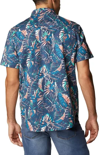 Vista 2 de Columbia Men's Rapid Rivers Printed Short Sleeve Shirt