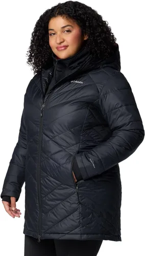 Vista 9 de Columbia Chaqueta larga con capucha Heavenly para mujer Negro