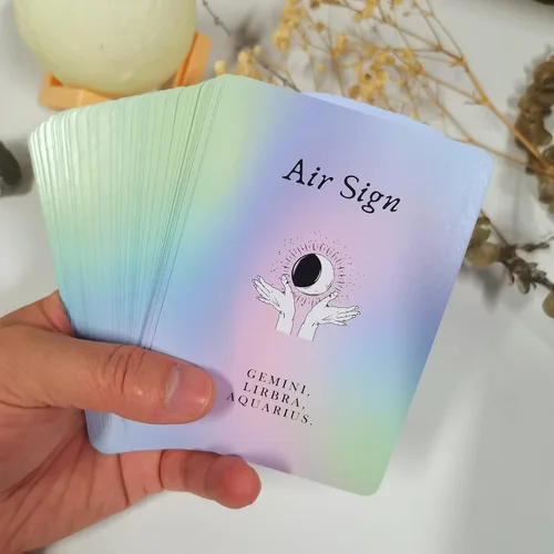 Vista 4 de Han Yu Bowen Cartas de oráculo de amor, cartas de tarot para principiantes, cartas de oráculo de llama gemela, cartas de tarot con significados
