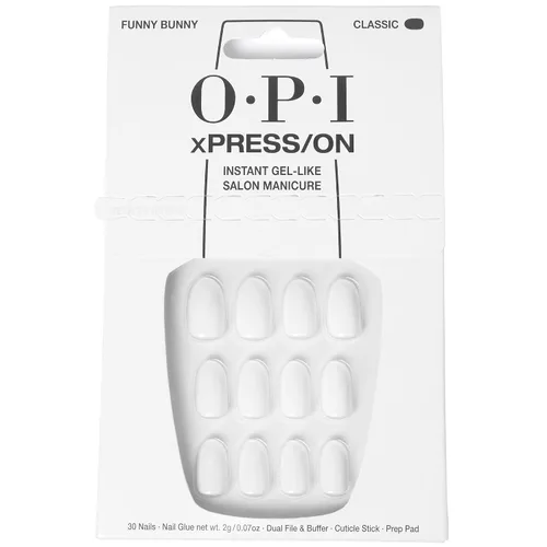 Vista 24 de OPI xPRESS/ON Press on Nails Short Round Classic, Long Almond & Coffin Shape Press-On Professional Nail Art Kit