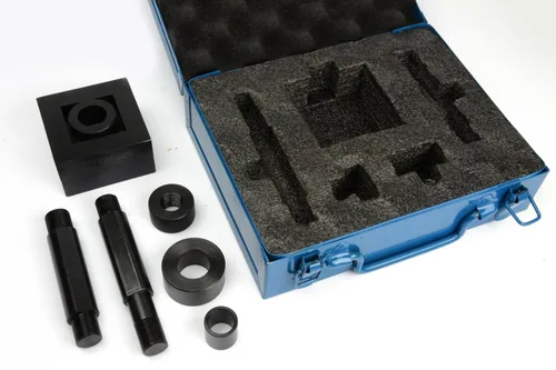 Vista 6 de TEMCo Industrial TH0305 Square 1.772 in x 1.772 in 1/16 DIN Panel Meter Punch Dies 1.772" x 1.772