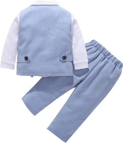 Vista 2 de Boarnseorl Conjuntos de pantalones para bebé niño