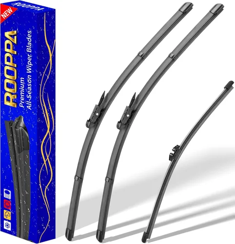 Vista 27 de 3 limpiaparabrisas de repuesto para Mini Cooper 2006-2011, cuchillas limpiaparabrisas de repuesto de equipo original - 19"/18"/10" pulgadas