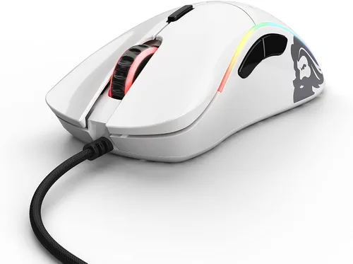 Vista 3 de Glorious PC Gaming Race Modelo D Gaming-Maus - Blanco, Brillante