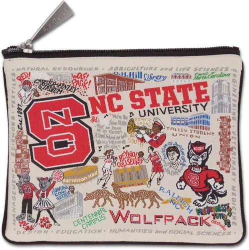 Vista 18 de Catstudio Bolsa con cremallera Parent South College, Arkansas Razorbacks