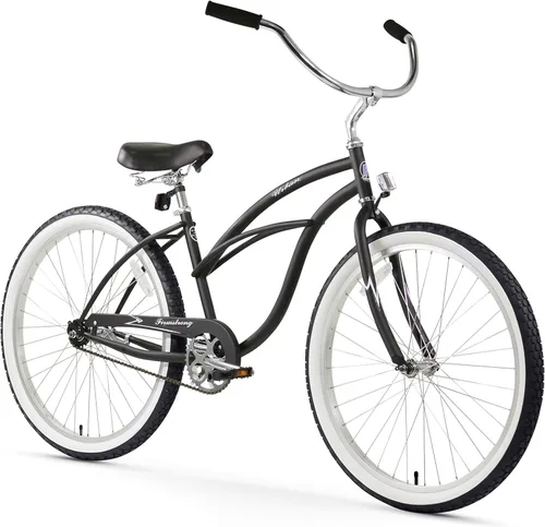 Vista 33 de Sixthreezero Urban Lady Beach Cruiser - Bicicleta híbrida de 3 velocidades para mujer