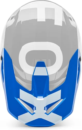 Vista 11 de Fox Racing V1 Casco de Motocross Dirt Bike con Visera, Negro, Pequeño/Mediano