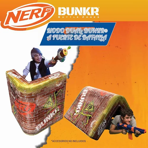 Vista 5 de NERF BUNKR Zombie Last Stand Inflatable Battle Zone