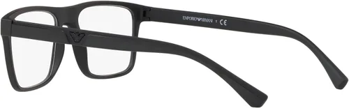 Vista 5 de Emporio Armani Men's Ea4115 Prescription Eyewear Frames with Two Interchangeable Sun Clip-ons Rectangular